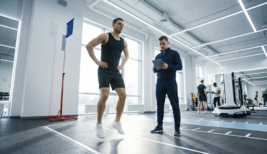 加速度センサーやマットスイッチでジャンプ高を測定する時に膝を曲げて着地するとジャンプ高が高くなってしまう理由と注意点